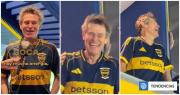 El duende es bostero: Willem Dafoe recibe gritos en La Bombonera en su paso por Argentina