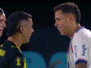 Mirá la cara de gil que tenés: el insólito momento entre dos futbolistas de Peñarol y Nacional con un increíble parecido