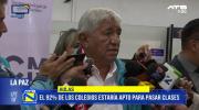 La refacción de escuelas en La Paz alcanza el 92% y sigue en expansión