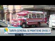 Determinan tarifa provisional de Bs 2 para los adultos mayores en el transporte de Cochabamba