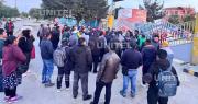 Choferes de Oruro protestan en la planta de YPFB por la “mala calidad” de la gasolina