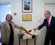 Se inauguró la Agregaduría Aérea de la Fuerza Aeroespacial Colombiana en Estocolmo