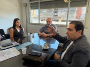 La intendenta de Aguilares recorrió junto a Caponio las Plantas de Tratamiento de Líquidos Cloacales de la SAT