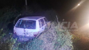 Grave choque en Ruta 7, a la altura de Tratayen: un Fiat Uno impactó contra un caballo muerto