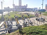 200.000 viajes de scooters en la conurbación