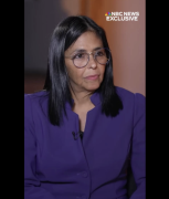 (VIDEO) Delcy Rodríguez sobre Machado: Tendrá que responder ante Venezuela por su respaldo a la acción militar de EEUU