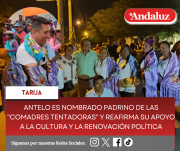 Never Antelo es nombrado padrino de las Comadres Tentadoras y reafirma su apoyo a la cultura y la renovación política