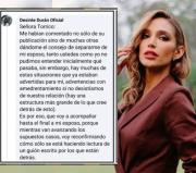 Desirée Durán respalda a su esposo tras denuncia por estupro y cuestiona el proceso