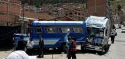 TRIPLE COLISIÓN DE VEHÍCULOS SE PRODUCE EN LLOJETA, LA PAZ