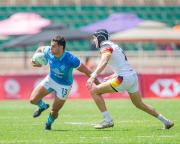 Rugby: la selección uruguaya cerró su participación en la primera etapa del SVNS 2
