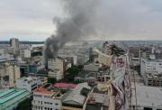 El centro de Guayaquil volvió a arder en menos de una semana
