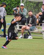 La herencia del crack: Mateo Messi sorprendió con un golazo ante la mirada de su padre en Miami