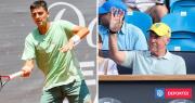 Ante la mirada de Ancelotti: Tomás Barrios peleó ante Berrettini pero acabó eliminado del ATP de Río