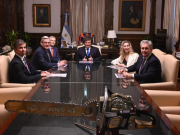 RIGI: Milei recibió a los directivos de Vicuña