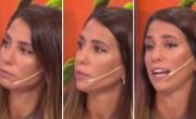 Cinthia Fernández rompió en llanto en pleno vivo: Hipocresía