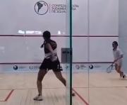 Intensa jornada para Bolivia en el Sudamericano Junior de Squash