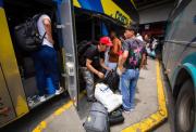 Más de 260.000 personas salieron de Guayaquil por la terminal terrestre en el feriado
