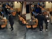 Disfrutaron de una cena en San Valentín y huyeron sin pagar: todo quedó filmado