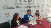 TED Potosí consolida datos de candidaturas y anuncia sorteo público de jurados electorales