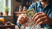 Envolver un dólar en papel aluminio: por qué recomiendan hacerlo y para qué sirve