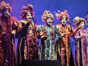 Don Timoteo, la murga de Durazno estuvo por encima de lo mostrado en la primera ronda, coralmente el teatro la potenció