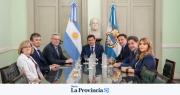 Orrego se reunió con las máximas autoridades de la empresa Vicuña en Argentina