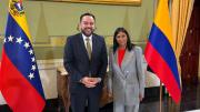 Ministro de Minas se reúne con la presidenta de Venezuela, Delcy Rodríguez, previo a su encuentro con Petro