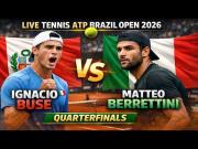 Ignacio Buse vs. Matteo Berrettini EN VIVO vía ESPN y Disney Plus por cuartos de final del ATP 500 de Rio