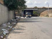 Calle 100 de La Morita se ha convertido en un vertedero improvisado