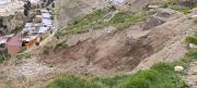 Reportan deslizamiento en Pampahasi y cinco viviendas podrían ser evacuadas