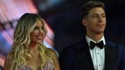 ¿Una princesa o una barbie?: Coté López se lució con su pareja, Lucas Lama, en la Gala de Viña 2026