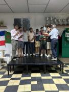 Besozzi participó de la entrega de premios de la Liga del Centro