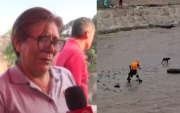Tía de rescatista arrastrado por el río Rímac se quiebra: “Él por los animales daba su vida”