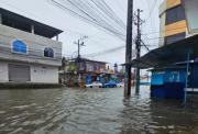 Lluvias en Durán dejaron casas y calles inundadas: en estos sectores hubo problemas