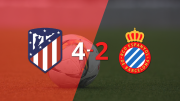 LaLiga EA Sports: Doblete de Alexander Sorloth en el triunfo 4-2 de Atlético de Madrid frente a Espanyol