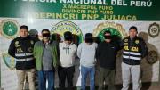 Puno: capturan a presuntos integrantes de la organización criminal 'Los Injertos de Juliaca'