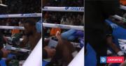 Terrorífico momento: boxeador colapsa en esquina tras primer round, se desploma y acaba en hospital