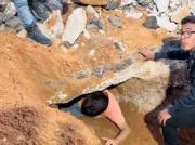 Descubren túnel subterráneo en Valle de la Pascua