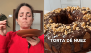 Torta de nuez: la receta de Paulina Cocina ideal para cortar semana con algo dulce