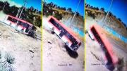 Se desenganchó y avanzó sin conductor: Video muestra impactante caída a barranco de bus RED en Lo Barnechea