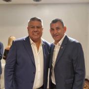 Leito bajó los decibeles y se reunió con Chiqui Tapia