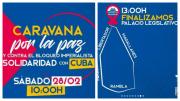 FA y Pit-Cnt convocan caravana “en solidaridad con Cuba”: cómo será el recorrido