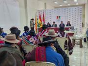 TED Potosí realiza la segunda reunión de coordinación sobre la elección del representante de la nación Qhara Qhara