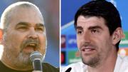El durísimo cruce de José Luis Chilavert con Thibaut Courtois, el arquero de Real Madrid