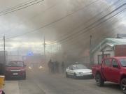 Incendio afectó dos viviendas en Villa Las Nieves