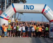 Masiva participación marcó jornada deportiva en Pelluhue