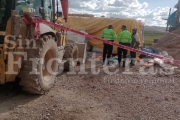 Puno: Maquinaria pesada causa muerte de joven obrero en obra de pavimentación en Santa Rosa –