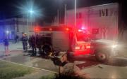 Incendio en una casa de Ensenada: trabajaron dos dotaciones de bomberos