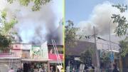 Incendio afecta a locales comerciales en pleno Barrio Meiggs