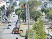 EDELMAG se prepara para el invierno con mantenimiento en línea de transmisión